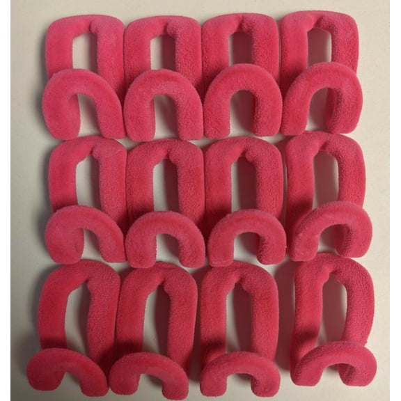 36PC LOT - JOY MANGANO HUGGABLE HANGERS CASCADING MINI HOOKS (Hot Pink)
