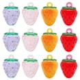 thumbnail image 1 of 36PCS 18x13.5mm Resin Strawberry Charms Translucent 3-D Fruit Strawberry Pendant DIY Jewelry Making Accessories Crafts Decoration, 1 of 7