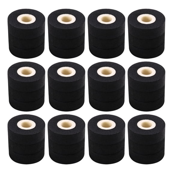36PCS 36x10mm Black Hot Stamp Coder Ink Roll for MY380F DK1000 DK1100 Coding Sealing Machine