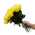 thumbnail image 1 of 36PCS Artificial Silk Flowers Realistic Roses Bouquet Long Stem for Home Wedding Decoration Party, 1 of 4