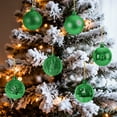 thumbnail image 1 of 36PCS Christmas Balls Ornament Set Assorted Sizes Glittered Hanging Christmas Balls Hanging Decorations Shatterproof Plastic Xmas Baubles for Holiday Tree Wreath Party Decor (Green), 1 of 5