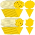 thumbnail image 1 of 36PCS Fruit Fly Sticky Traps Fungus Gnat Traps Insect Trap for Plants Kitchen Indoor Outdoor White Flies Mosquitos Fungus Gnats Flying Insects Houseplant Gift, Yellow, 1 of 14