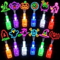 thumbnail image 1 of 36PCS Halloween Finger Projector Lights, 6 Spooky Designs, LED Glow Rings, Non-Candy Goodie Bag Fillers, Trick-or-Treat Party Favors, 1 of 7