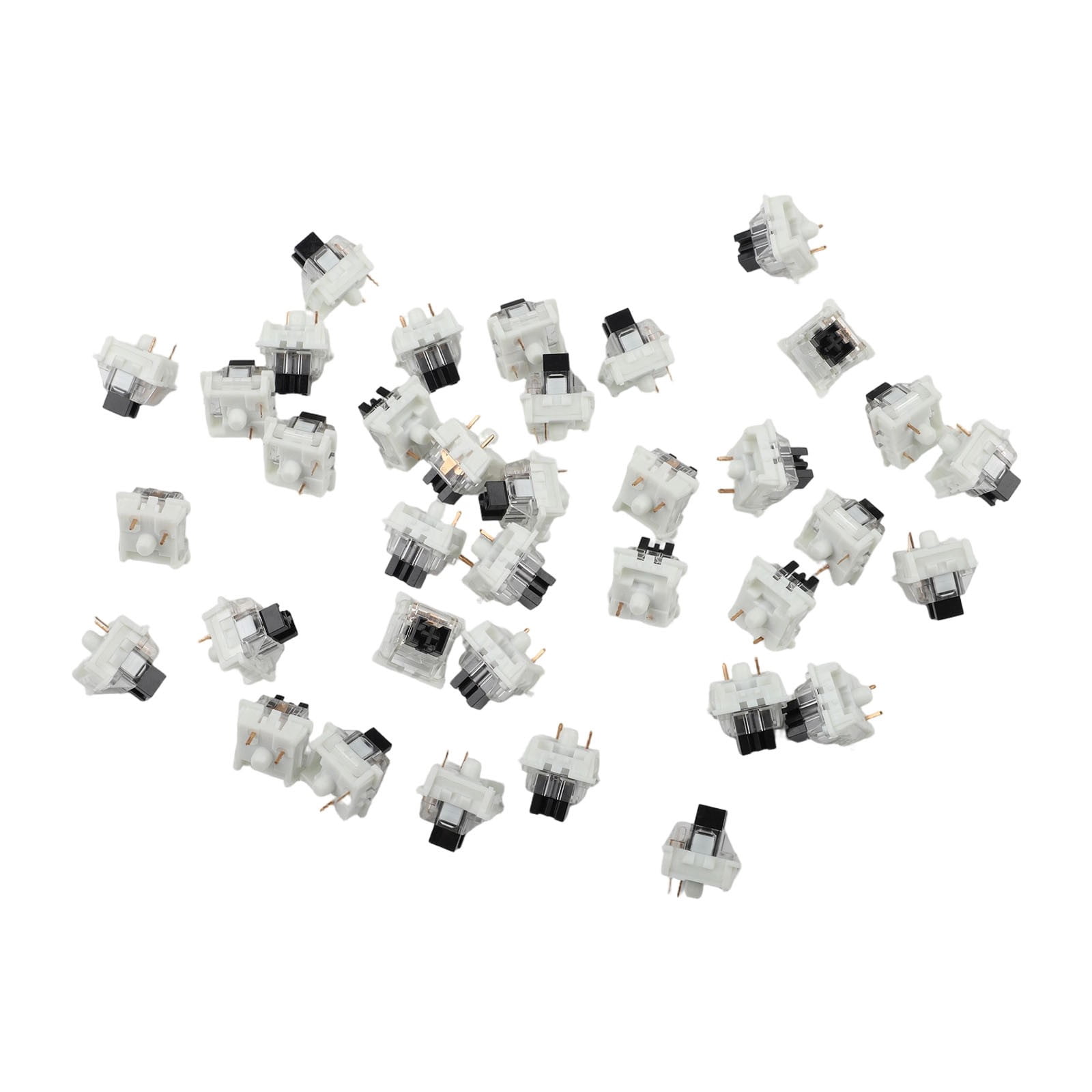 36PCS Keyboard Switches Keyboard Key Replacement 3-pin Tactile Switches ...
