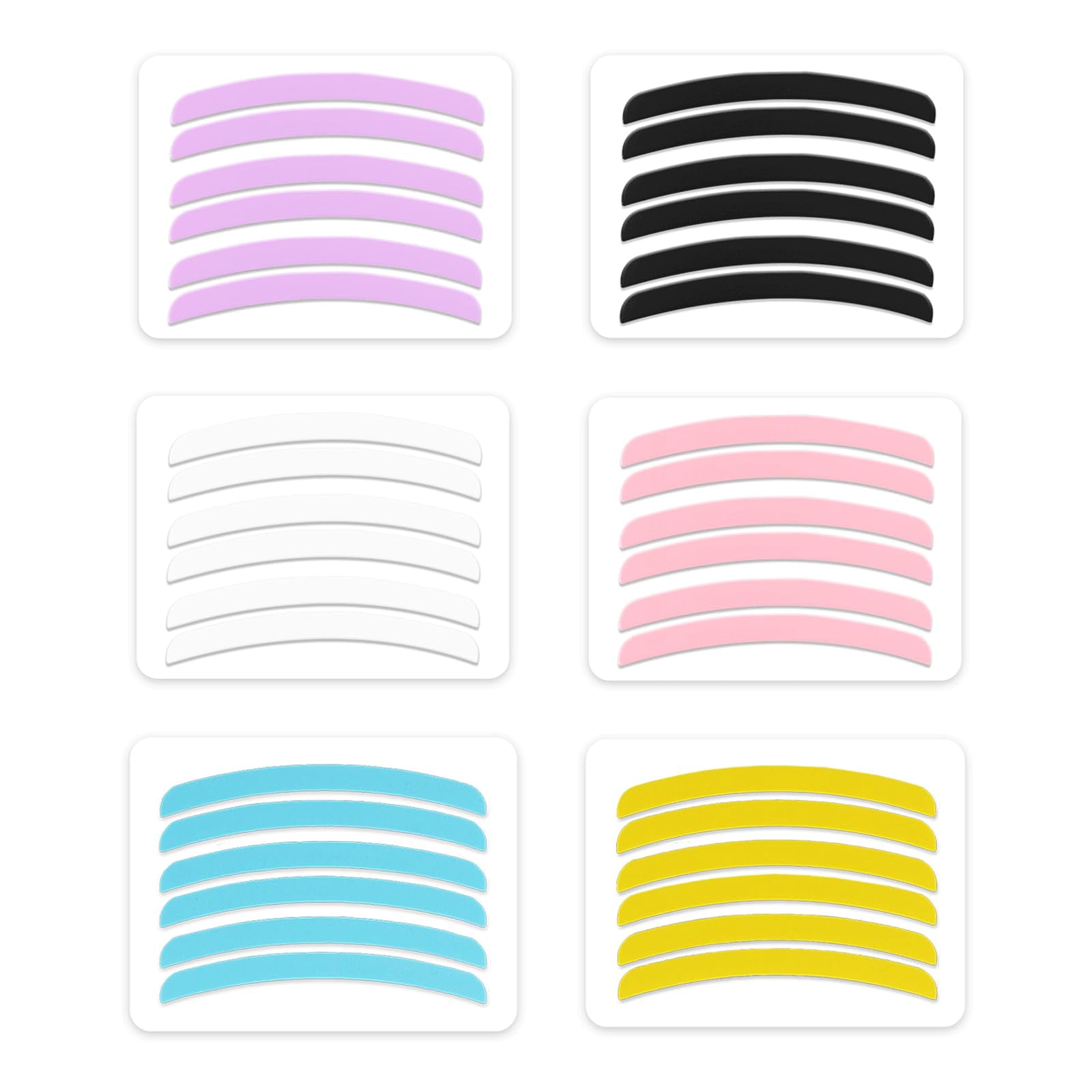 36PCS Lift Rods KEF16 Ribbon Kit,Reusable Eyelash Lift Tool Silicone ...