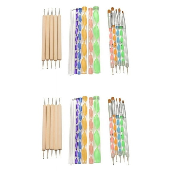 36PCS Mandala Dotting Tools Set Embossing Stylus Dotting Rods for Painting Rocks Nail Art