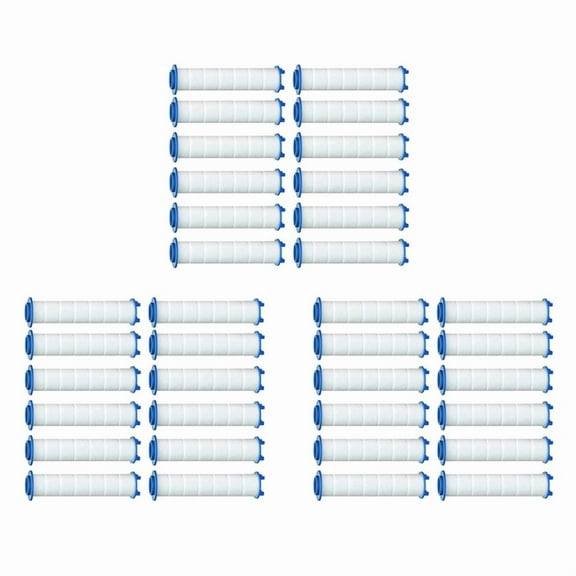 36PCS Replacement Shower Filter for Hard Water - High Output Shower Water Filter to Remove Chlorine and Fluoride Home