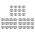 36Pack 80Ml Tins Containers Tea Aluminum Box Lip Balm Balm Storage Box