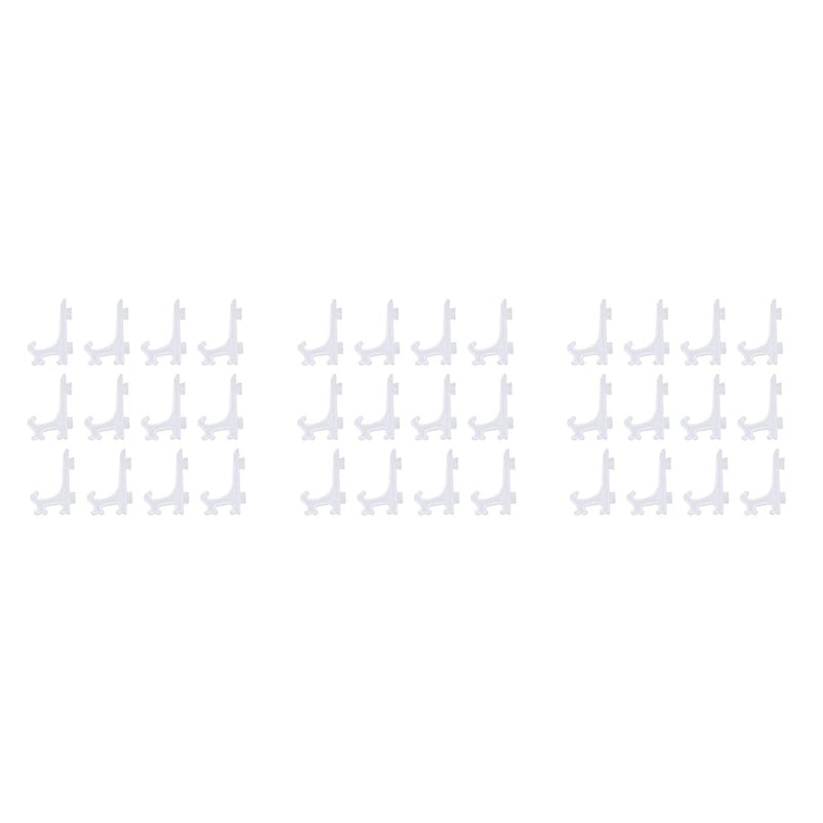 36Pcs 3 Inch Plastic Easels or Plate Holders Display Dinner Plate ...
