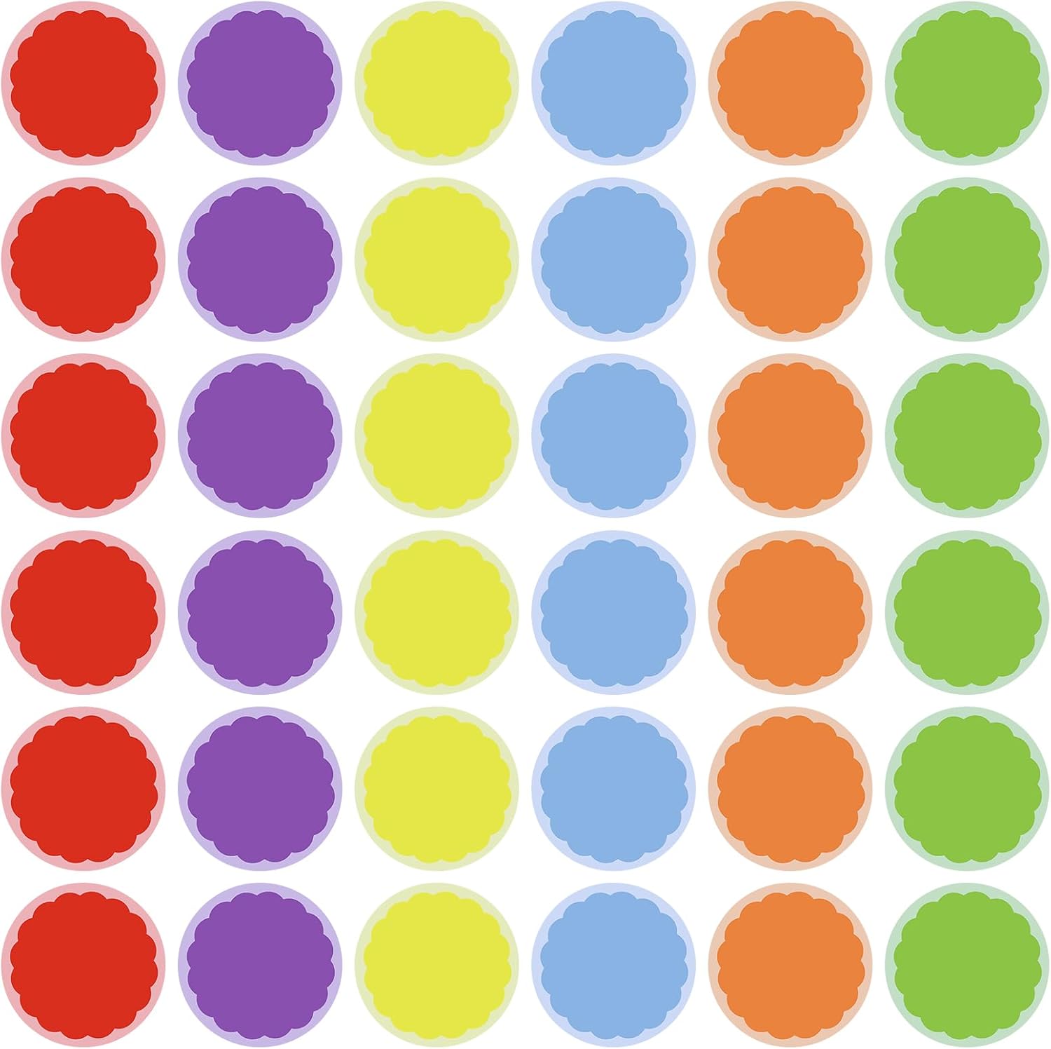36Pcs 6 Inch Floor Stickers for Classroom, Floor Dots for Line up ...