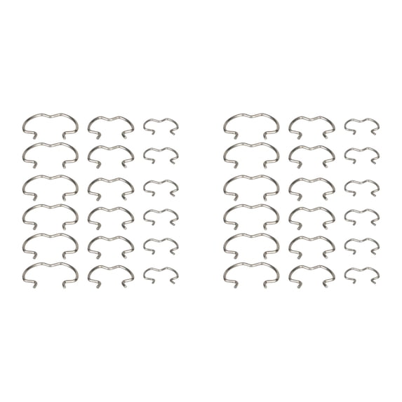 36Pcs 800-801 6-3/8Inch.6-1/2Inch.6-5/8Inch Quick Connector Clips Retaining Transmission Cooler Line Clips