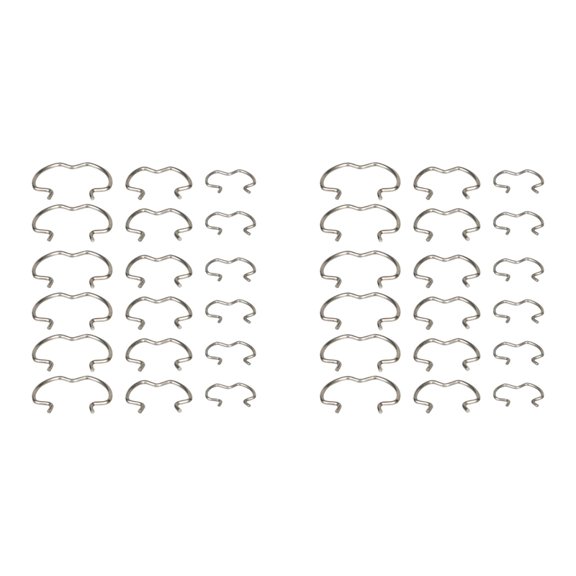 36Pcs 800-801 6-3/8Inch.6-1/2Inch.6-5/8Inch Quick Connector Clips Retaining Transmission Cooler Line Clips