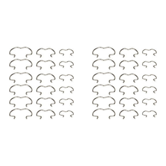 36Pcs 800-801 6-3/8Inch.6-1/2Inch.6-5/8Inch Quick Connector Clips Retaining Transmission Cooler Line