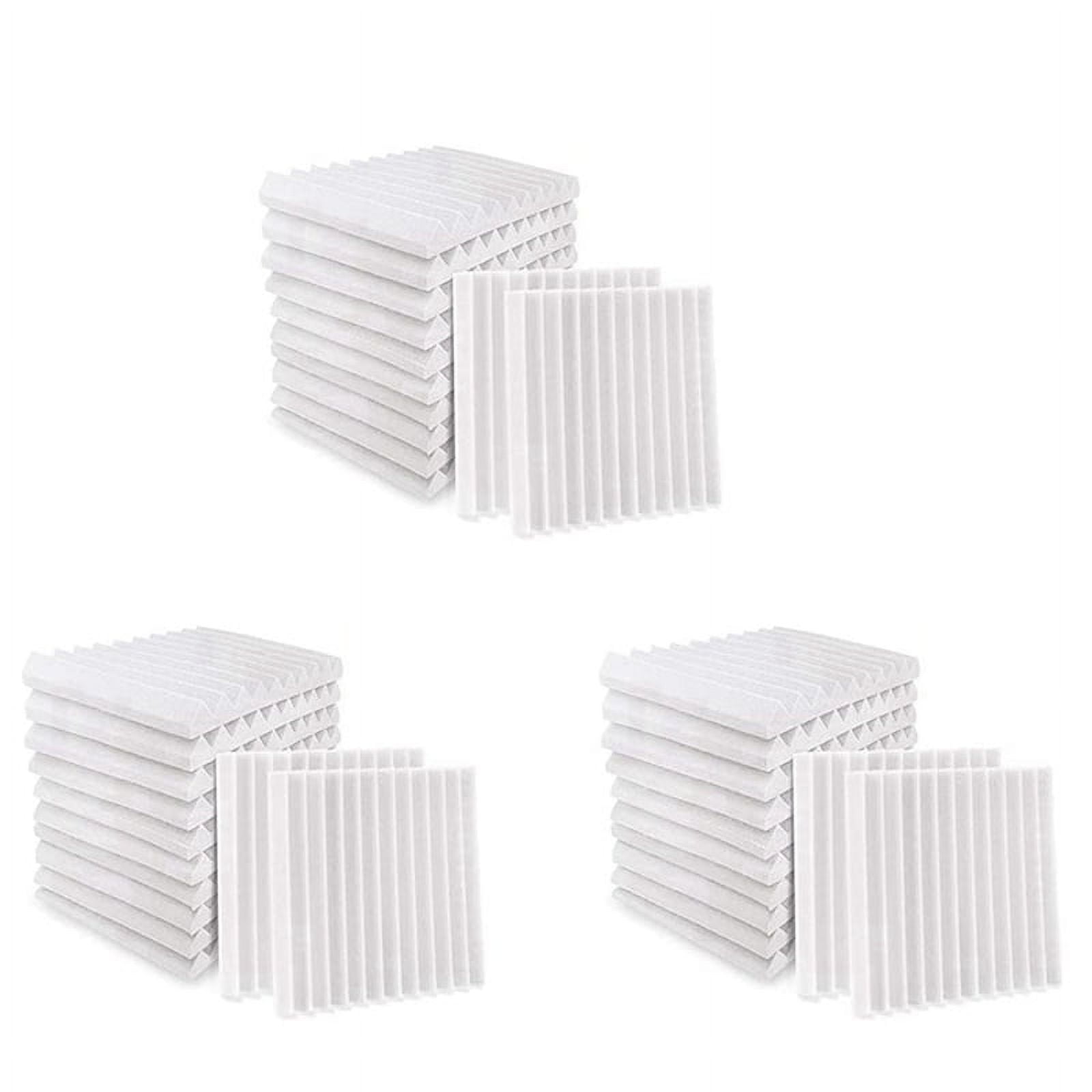 36Pcs Acoustic Foam Board,Studio Wedge Tile,Acoustic Foam Soundproof Pyramid Studio Treatment Wall Panel,Etc,2.5X30X30cm