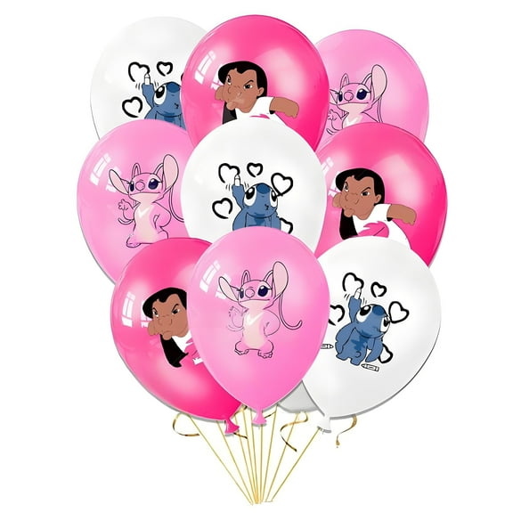 36Pcs Anime Balloon 12 inch Cute Cartoon Latex Balloons Theme Party Decoration Supplies for Birthday Event Arch Decor