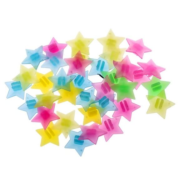 36Pcs Bike Wheel Spokes Clip Derections Clip Spoke Bead Beads