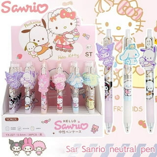 Hello Kitty Lot of 12 Sanrio Gel Pens BNWT Vintage Rare 