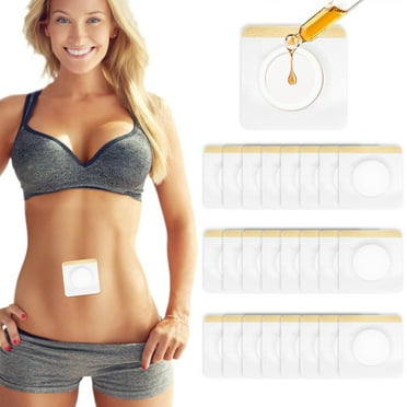 30Pcs Castor Oil Pack Wrap, Castor Oil In Belly Button For Liver Detox...