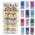 thumbnail image 1 of 36Pcs Christmas Ball Ornaments Shatterproof Ball Set, Tyidzon Hanging Christmas Ornaments for Xmas Tree Holiday Party Home Decoration Gift Box, 1 of 3