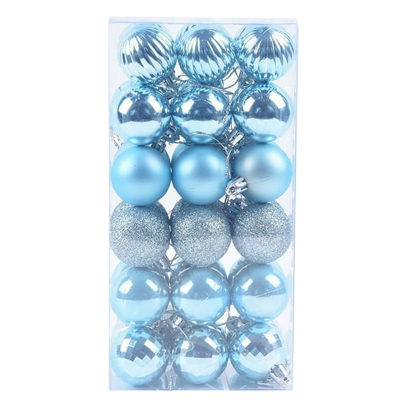 Christmas Savings! Dvkptbk 36PCS Christmas Xmas Tree Ball Bauble Hanging Home Party Ornament Decor 4CM