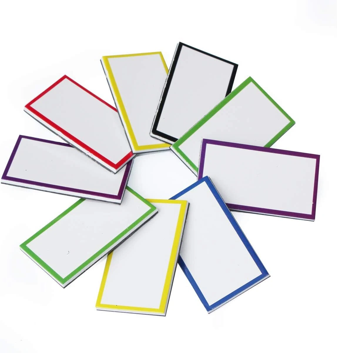 36Pcs - Magnetic Dry Erase Labels Blank Name Tags Reusable Magnets 2.1" X 1.2"