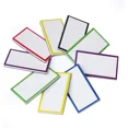 thumbnail image 1 of 36Pcs - Magnetic Dry Erase Labels Blank Name Tags Reusable Magnets 2.1" X 1.2", 1 of 5