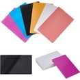 thumbnail image 1 of 36Pcs Metal Business Card 6 Colors 3.39"x2.13" Aluminum Blanks Name Card Laser Engraved Business Card, 1 of 9