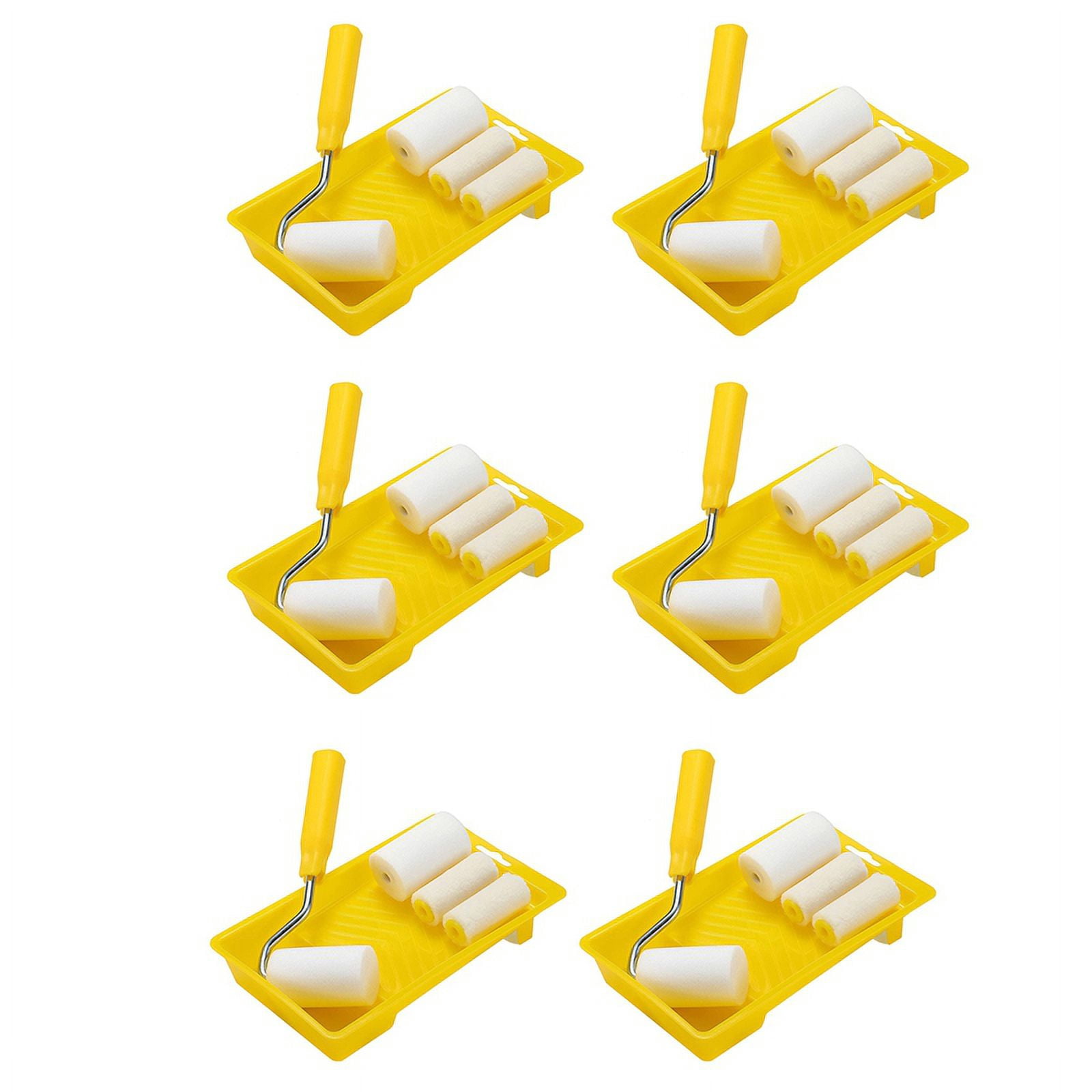 36Pcs Mini Foam Paint Roller Painting Decorating Kit 2 Inch Small  for Wall Painting Repair Brush