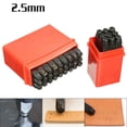 thumbnail image 1 of 36Pcs Number & Letter Metal Punch Set Alphabet Marking Steel Stamp Craft Tools 2.5Mm, 1 of 7