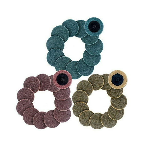 36Pcs Quick Change Sanding Discs Set 2inch Nylon Surface Conditioning Discs