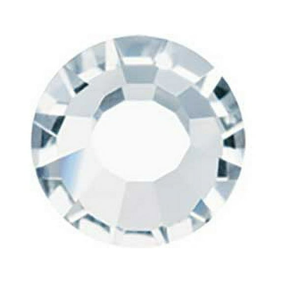 36Pcs (SS34 7.2mm) Crystal | Preciosa Viva12 Glass Flatback Hotfix Rhinestones