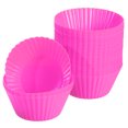 thumbnail image 1 of 36Pcs Silicone Cupcake Baking Cups, Non-Stick Muffins Liner, for Cooking Egg, Baking Muffins Cake Mold Rose Red, 1 of 6