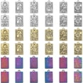 thumbnail image 1 of 36Pcs Tarot Card Charms Rectangel Rack Plating Alloy Pendants, 1 of 6