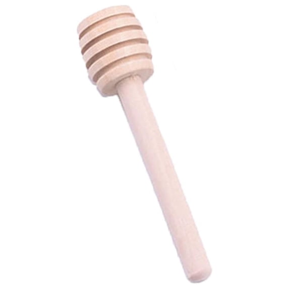 36Pcs Wooden Honey Sticks Foodgrade Eco Friendly Honey Stirrer Wand With Deep Grooves 3X0.8 Inch Size Perfect For 14 Oz Honey Jars Viscous Liquid Drizzling