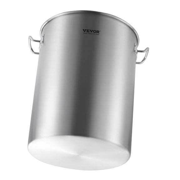 36QT Stainless Steel Stockpot with Basket & Lid - Pasta Steamer Pot, Cooking Pot for Canning, Soup (Heavy Duty, Induction Compatible)