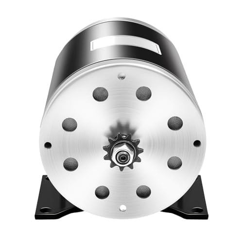 36V 1000W DC Brushed Motor, MY1020 Type Reversible Electric Scooter Motor 3000 RPM Brushed DC Electric Motor for Mini Bike Quad Go Cart E-Bike Scooter$$Sport & Recreation Other