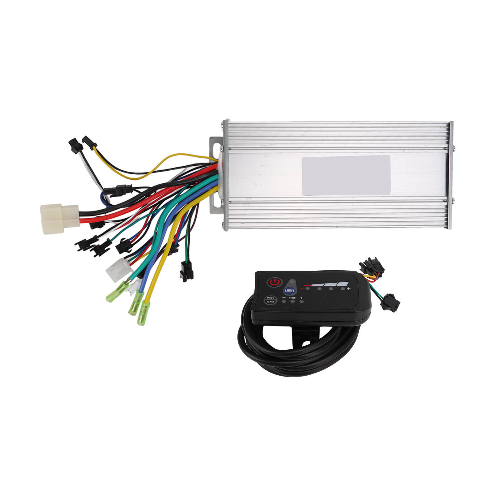 36V 1000W Motor Brushls Controll Kit 9 TubDual ModControll with L Display Pan for tric Bicycle