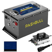 36V 105Ah Lithium Golf Cart Battery, 6000+ Cycles, Smart BMS, App Monitoring, 12kW Max Output
