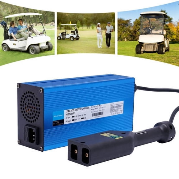36V 12A Powerwise Style 36V Golf Cart Battery Charger D Plug For EZGO TXT