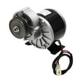 thumbnail image 1 of (36V) 250w Electric Brushed Motor 2750rpm Speed, Brushed Dc Motor Powerful Electric Moto-r with Belt Pulley for Scooters, E-Bikes, Tricycles, 1 of 9