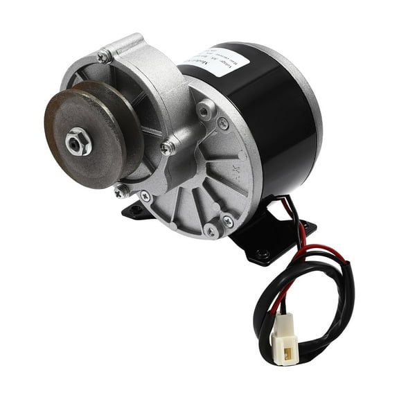 (36V) 250w Electric Brushed Motor 2750rpm Speed, Brushed Dc Motor Powerful Electric Moto-r with Belt Pulley for Scooters, E-Bikes, Tricycles
