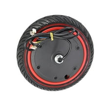 36V 350W Electric Scooter Motor Wheel 8.5 Inch Air Filled Tire Replacement Part Fit for M365 Commuting and Travel