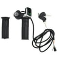 36V 36/48V EBike Throttle Electric Scooter Bicycle Grip Handlebar Led