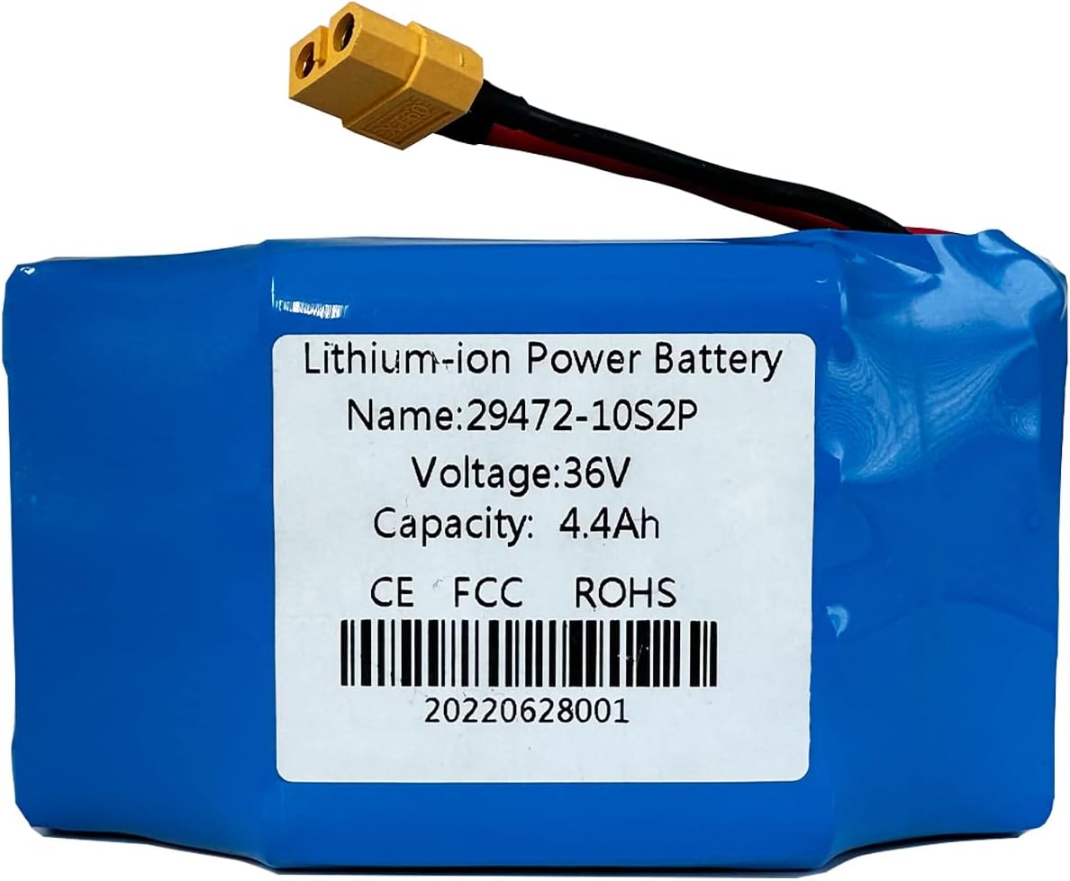 36V 4400mAh Lithium Battery High Capacity Endurance