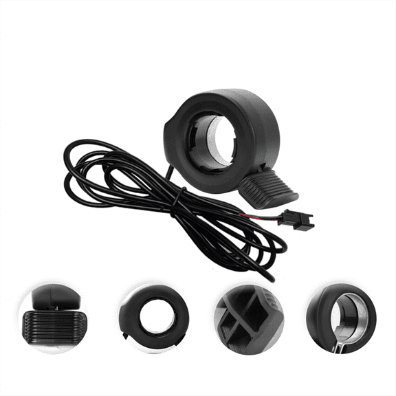 36V 48V 15A Brushless Controller GD02 Meter LCD Display 24V-60V+Throttle Kit for Electric Scooter E-Bike Repair Kit,1 * Controller 1 * LCD Display 1 * Throttle,Black