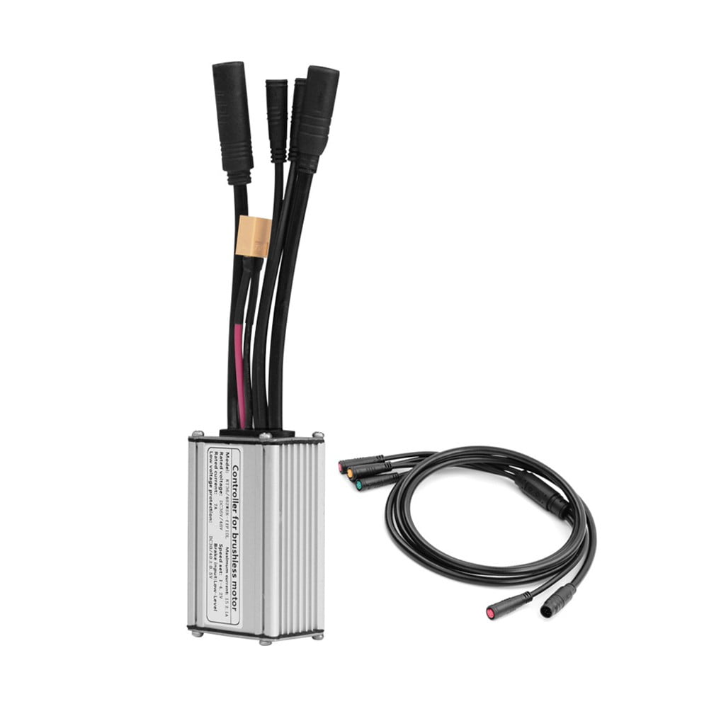Controller Brushless Per E-Bike 36V/48V 15A 250W | Regolatore Con Cavo 1T5 Per KT, Custodia In Alluminio