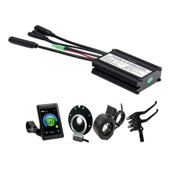 36V/48V 16A Electric Sine Wave Controller Set TF02S LCD Colorful Screen Instrument Smart Display Scooter Controller