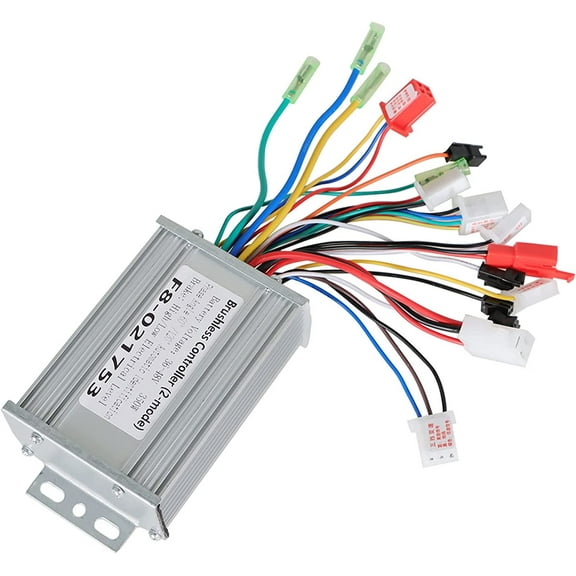 36V/48V 350W Brushless DC Motor Speed Controller Replacement for Electric Bicycle E-Bike Scooter