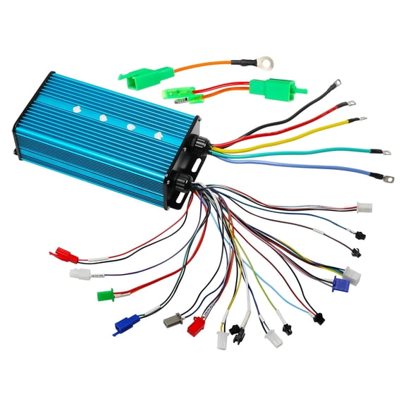 36V/48V/60V/72V Brushless DC Motor Speed Controller, 2500W5000W Square-Wave Scooter Controller for Go Kart ATV UTV Golf Cart Electric Buggy Lawn Mower Quad Bike 4 Wheeler, 60A-100A