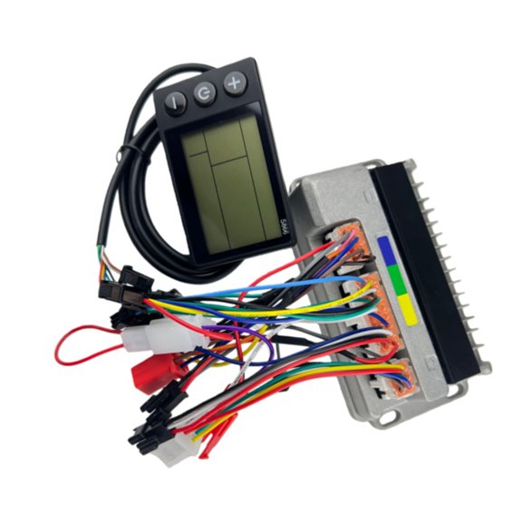 36V 48V 60V Intelligent Power Regulation Systems for Electric Bikes Featuring 350W to 500W Controller and S866 Display